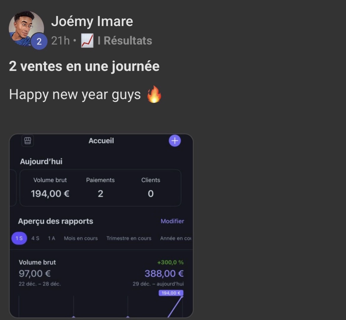 Résultat client 6